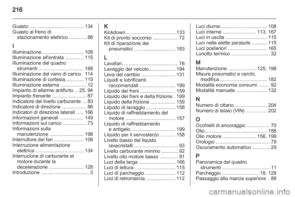 OPEL ANTARA 2011  Manuale di uso e manutenzione (in Italian) 