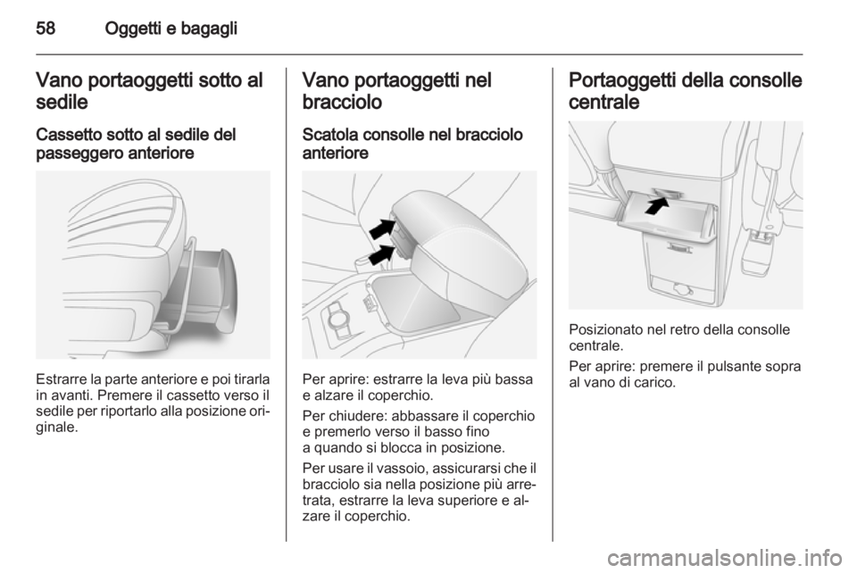OPEL ANTARA 2011 Manuale di uso e manutenzione (in Italian) OPEL ANTARA 2011 Manuale di uso e manutenzione (in Italian)