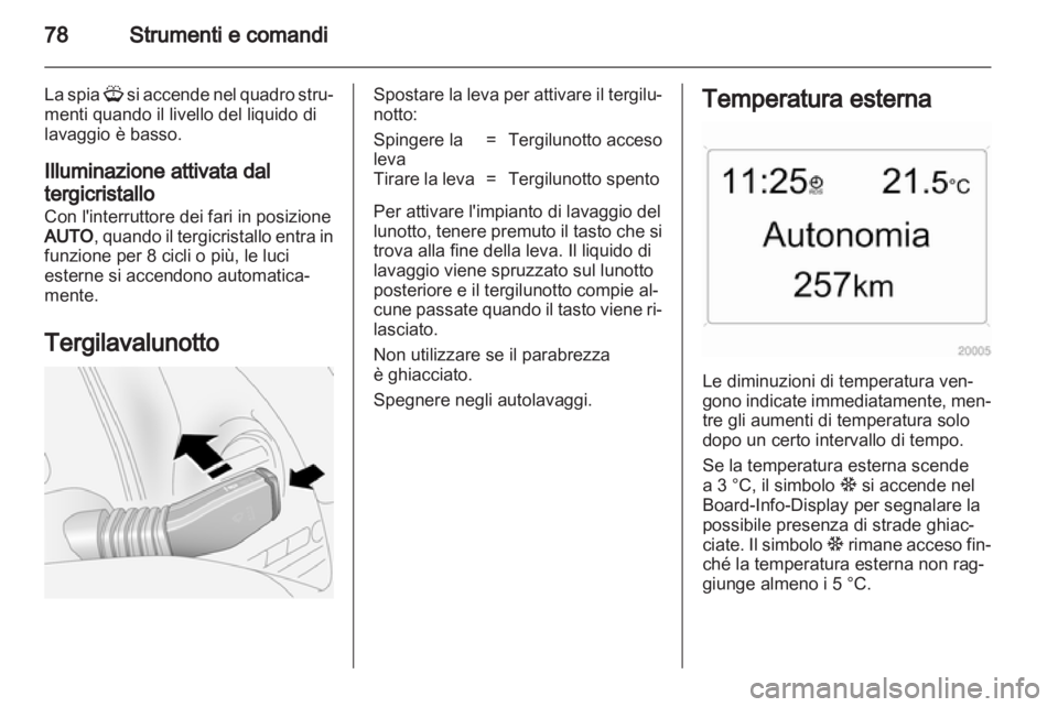 OPEL ANTARA 2011  Manuale di uso e manutenzione (in Italian) 