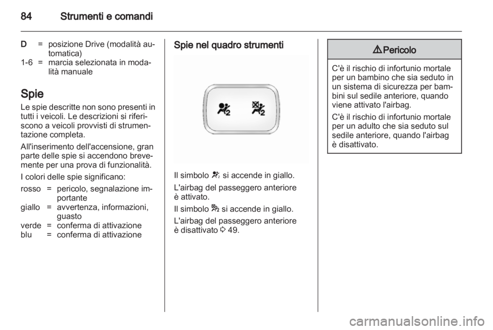 OPEL ANTARA 2011 Manuale di uso e manutenzione (in Italian) OPEL ANTARA 2011 Manuale di uso e manutenzione (in Italian)