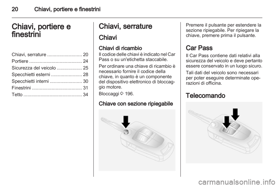 OPEL ANTARA 2012.5  Manuale di uso e manutenzione (in Italian) 