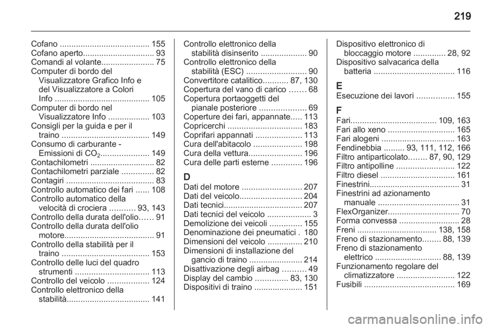 OPEL ANTARA 2012.5  Manuale di uso e manutenzione (in Italian) 