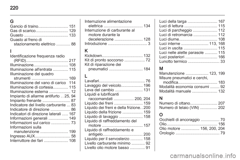 OPEL ANTARA 2012.5  Manuale di uso e manutenzione (in Italian) 