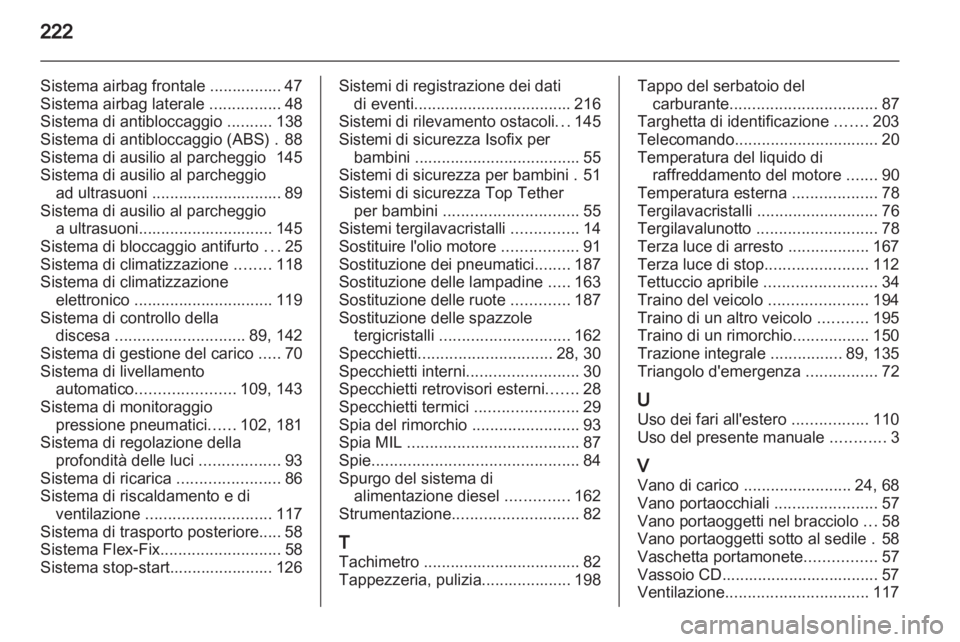 OPEL ANTARA 2012.5  Manuale di uso e manutenzione (in Italian) 