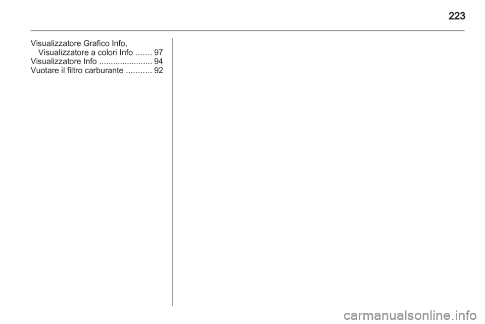 OPEL ANTARA 2012.5  Manuale di uso e manutenzione (in Italian) 