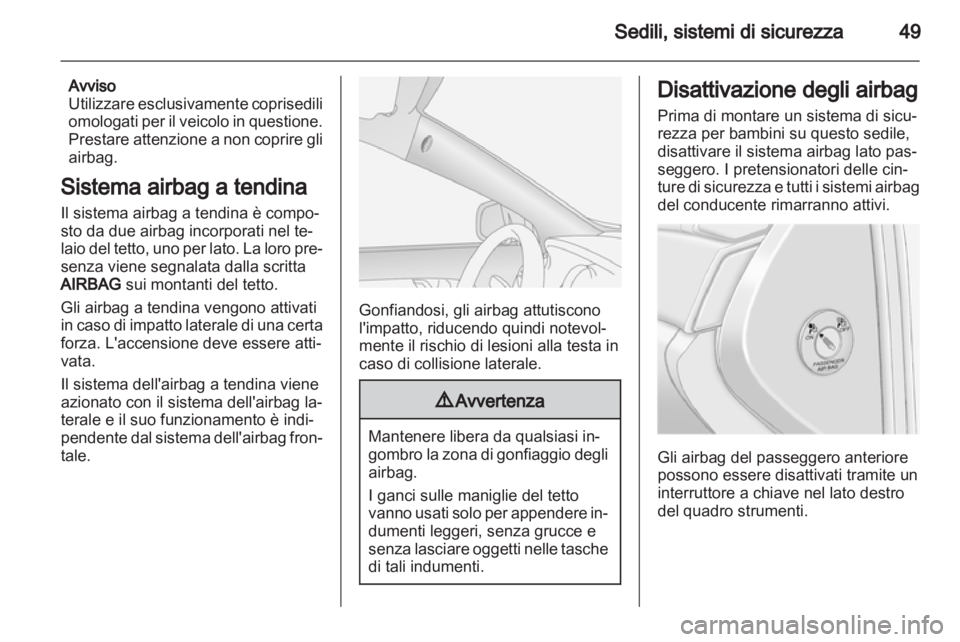 OPEL ANTARA 2012.5  Manuale di uso e manutenzione (in Italian) 