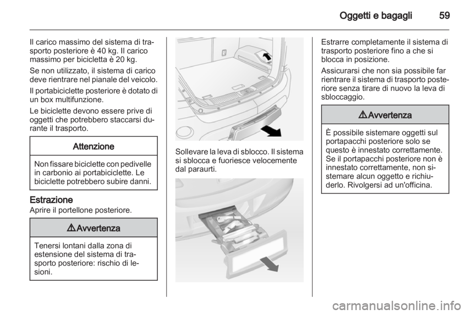 OPEL ANTARA 2012.5  Manuale di uso e manutenzione (in Italian) 