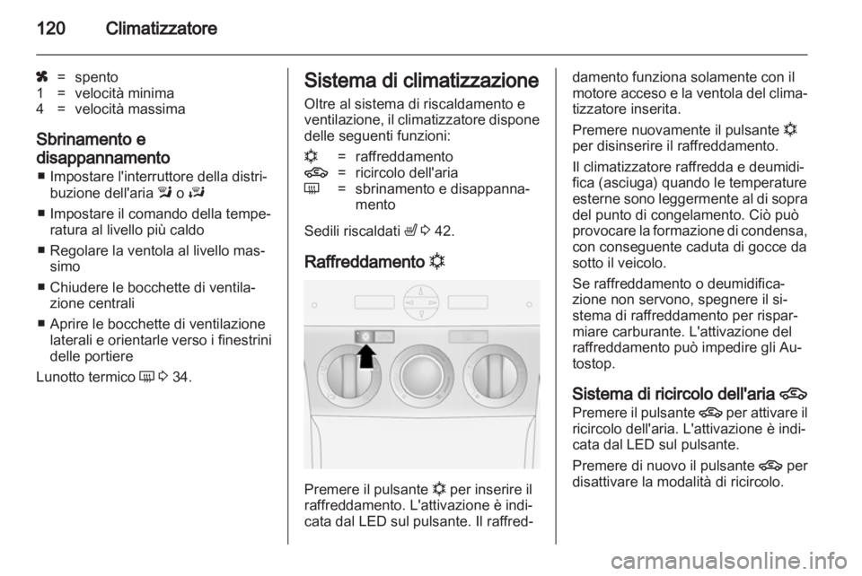OPEL ANTARA 2013.5  Manuale di uso e manutenzione (in Italian) 