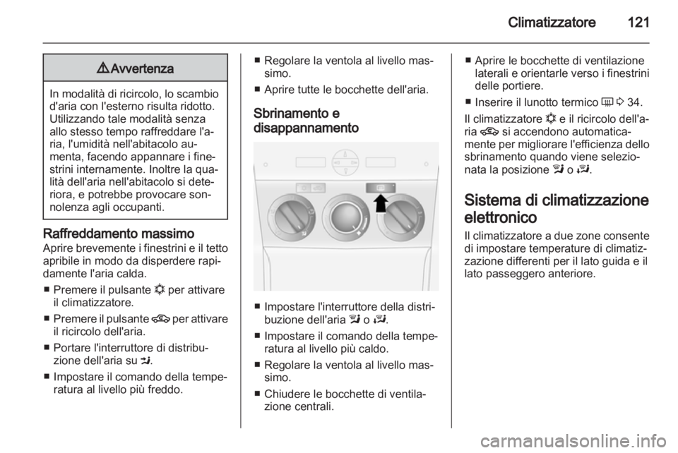 OPEL ANTARA 2013.5  Manuale di uso e manutenzione (in Italian) 