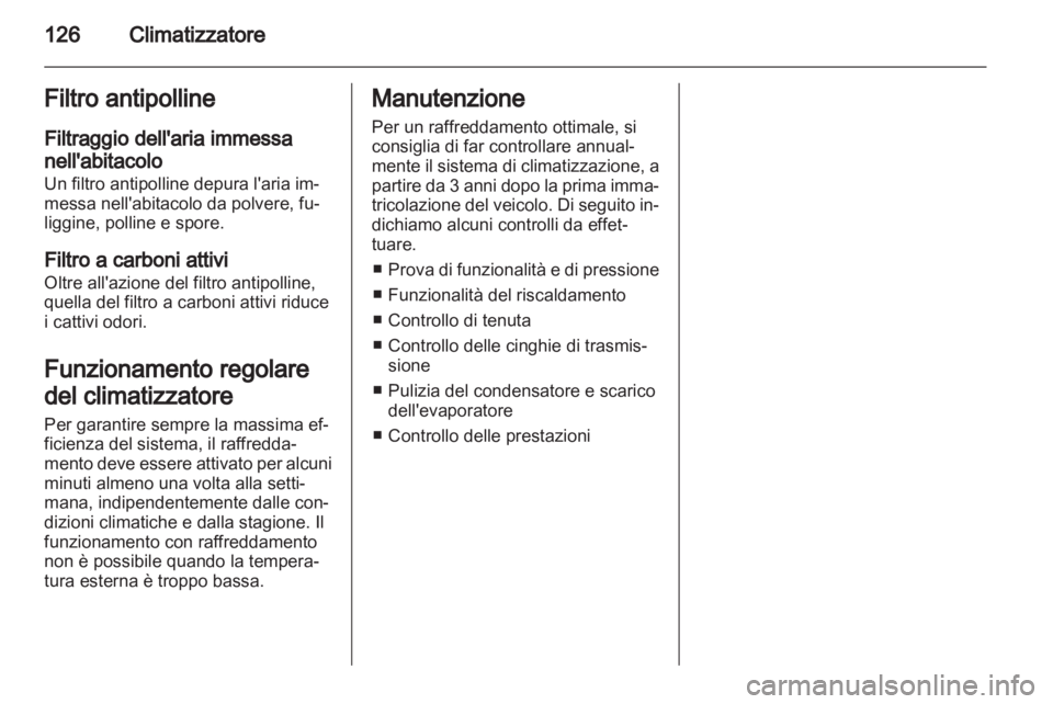 OPEL ANTARA 2013.5  Manuale di uso e manutenzione (in Italian) 