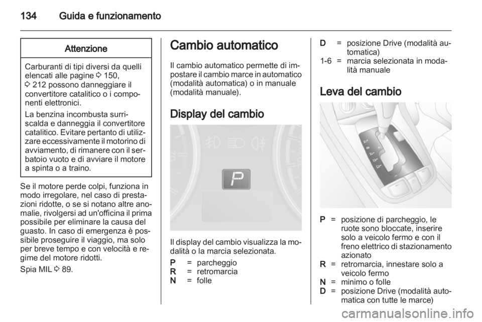 OPEL ANTARA 2013.5  Manuale di uso e manutenzione (in Italian) 
