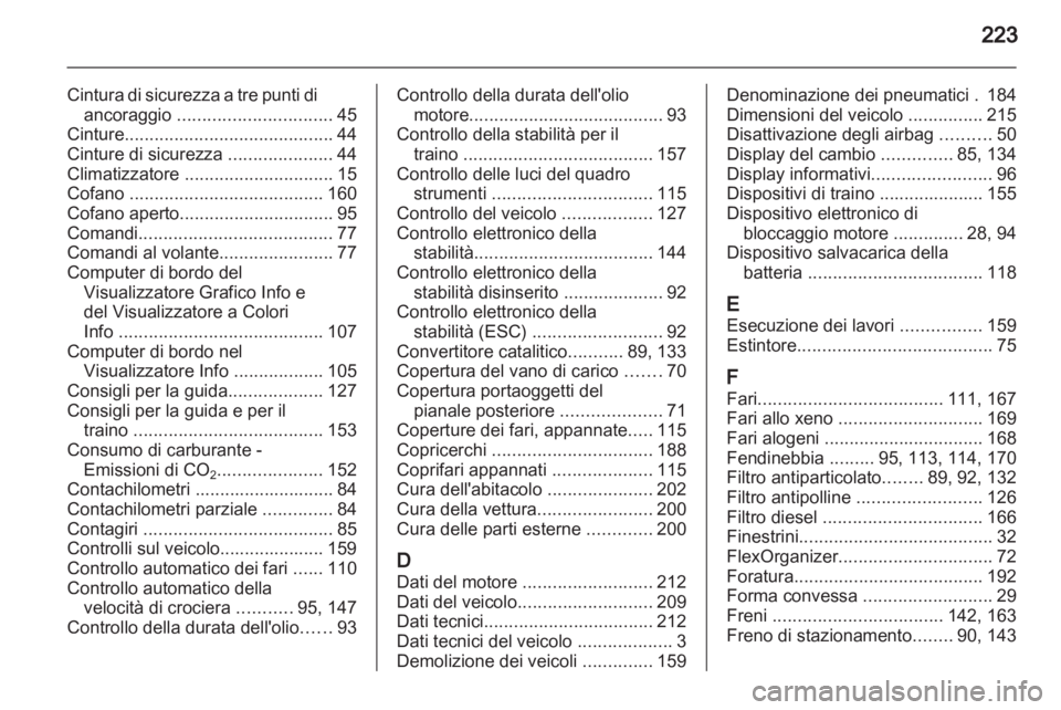 OPEL ANTARA 2013.5  Manuale di uso e manutenzione (in Italian) 