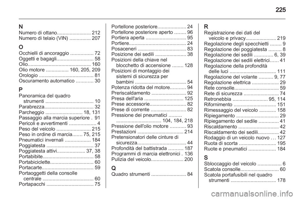 OPEL ANTARA 2013.5  Manuale di uso e manutenzione (in Italian) 