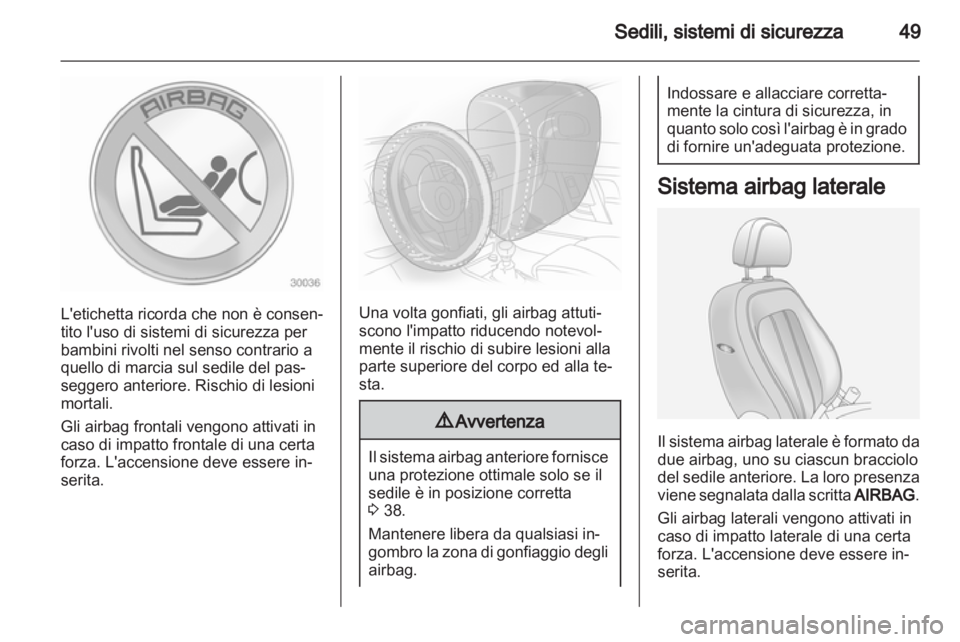 OPEL ANTARA 2013.5  Manuale di uso e manutenzione (in Italian) 