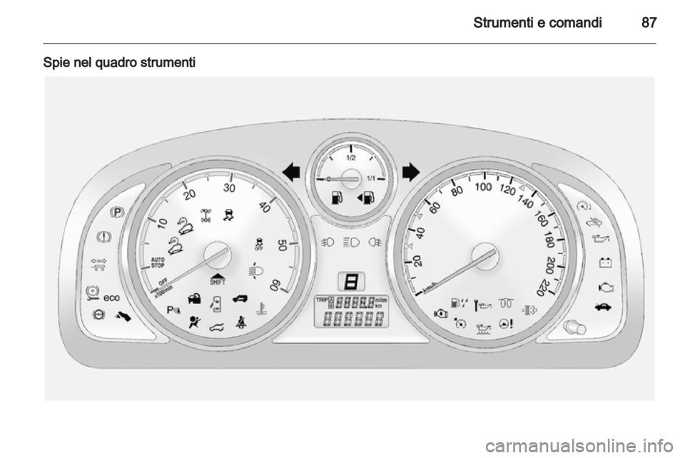 OPEL ANTARA 2013.5 Manuale di uso e manutenzione (in Italian) OPEL ANTARA 2013.5 Manuale di uso e manutenzione (in Italian)