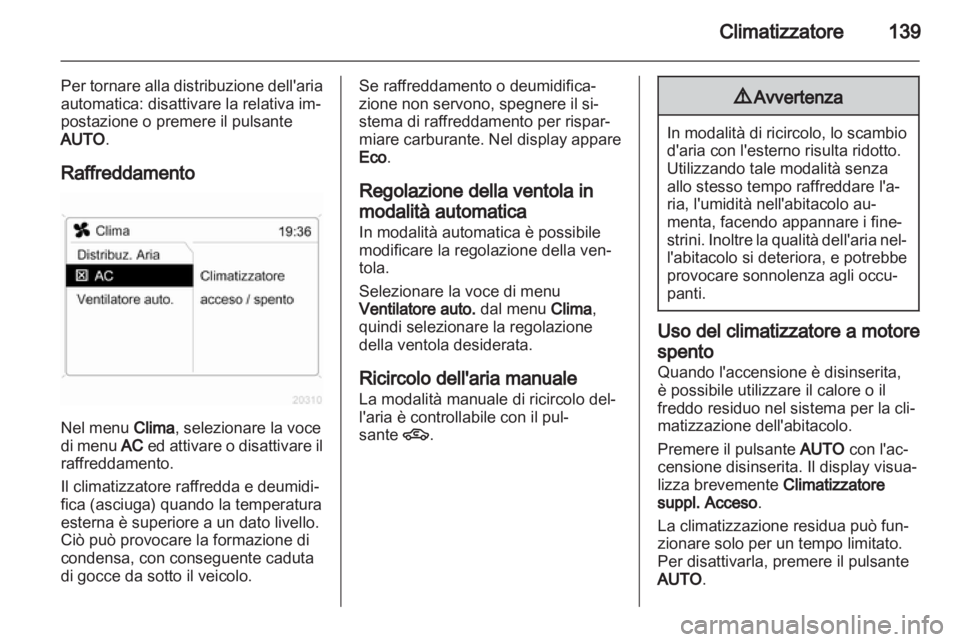 OPEL ASTRA H 2011.5  Manuale di uso e manutenzione (in Italian) 