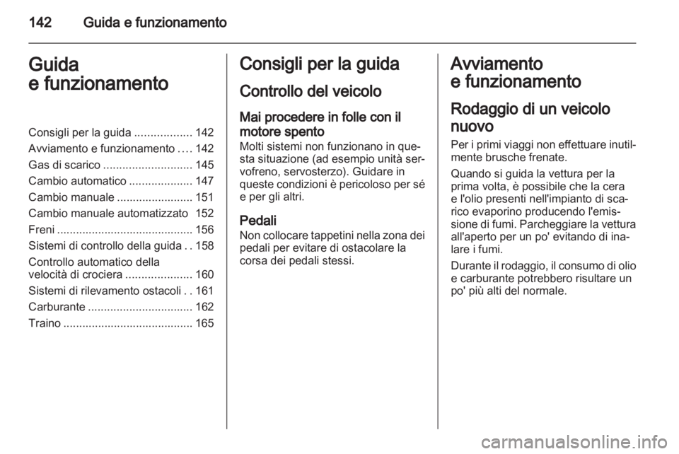 OPEL ASTRA H 2011.5  Manuale di uso e manutenzione (in Italian) 