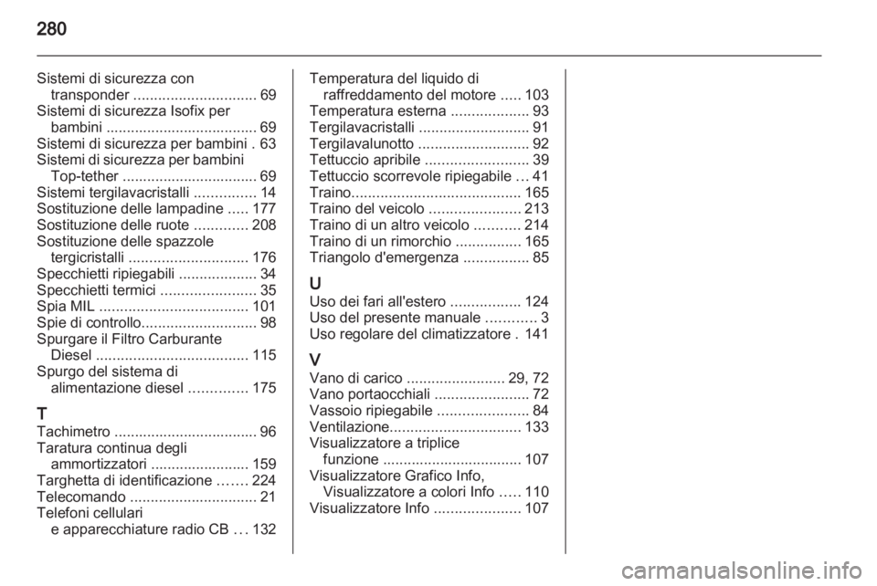 OPEL ASTRA H 2011.5  Manuale di uso e manutenzione (in Italian) 