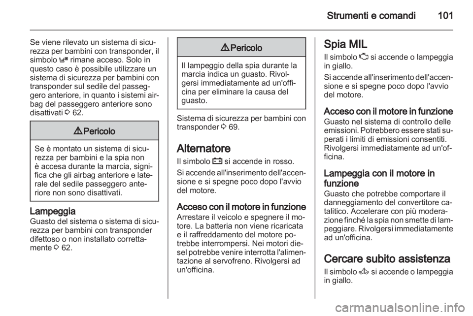 OPEL ASTRA H 2012 Manuale di uso e manutenzione (in Italian) OPEL ASTRA H 2012 Manuale di uso e manutenzione (in Italian)