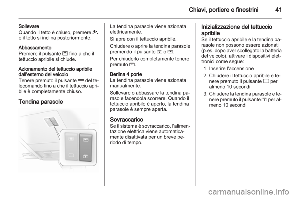 OPEL ASTRA H 2013  Manuale di uso e manutenzione (in Italian) 