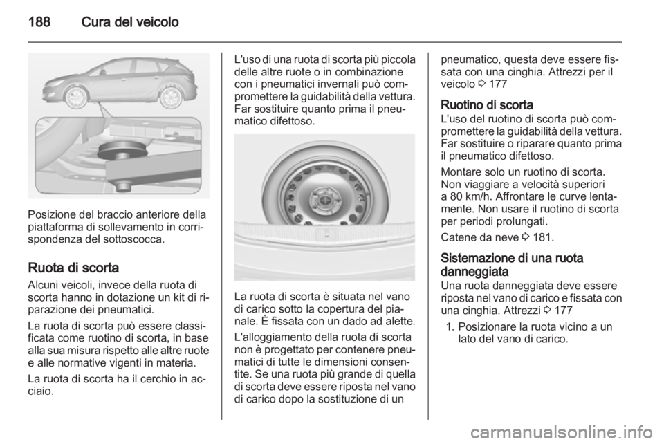 OPEL ASTRA J 2010.5 Manuale di uso e manutenzione (in Italian) OPEL ASTRA J 2010.5 Manuale di uso e manutenzione (in Italian)