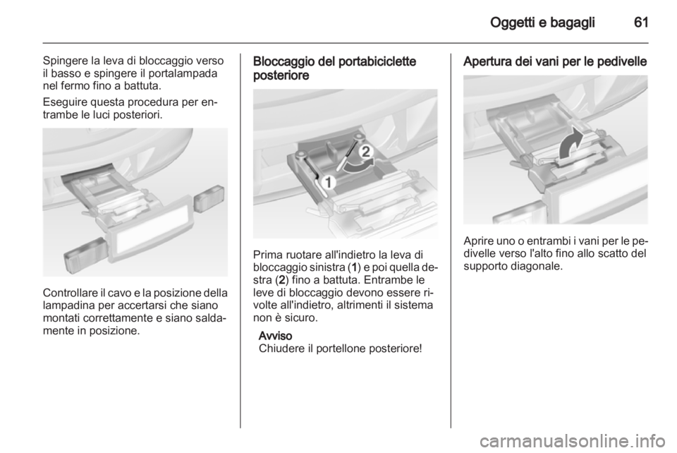 OPEL ASTRA J 2010.5  Manuale di uso e manutenzione (in Italian) 