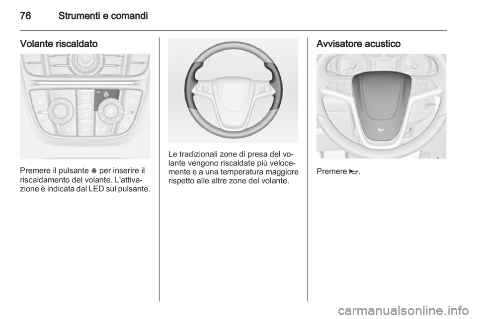 OPEL ASTRA J 2010.5  Manuale di uso e manutenzione (in Italian) 