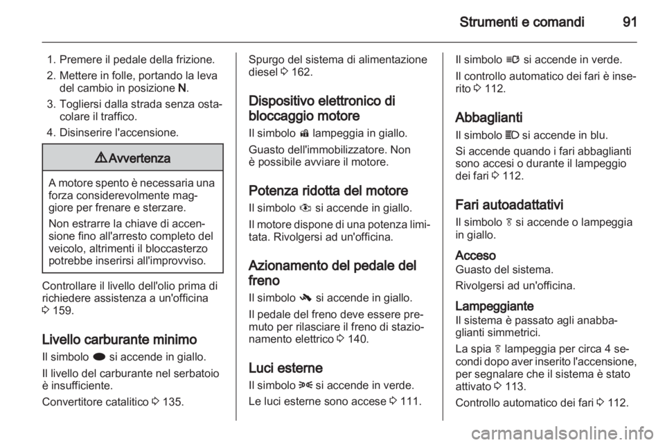OPEL ASTRA J 2010.5  Manuale di uso e manutenzione (in Italian) 