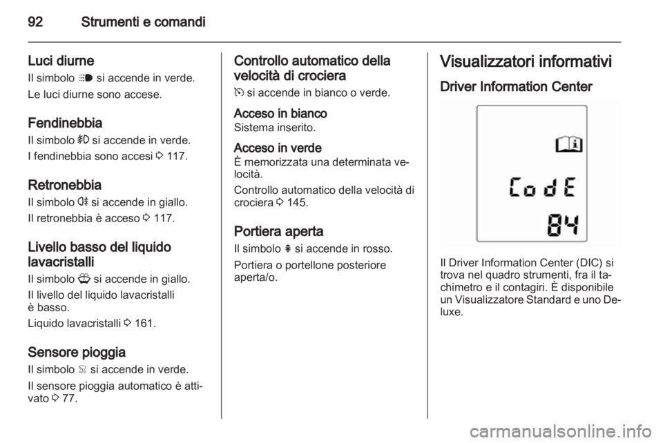 OPEL ASTRA J 2010.5  Manuale di uso e manutenzione (in Italian) 