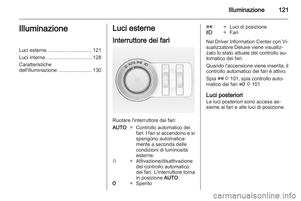 OPEL ASTRA J 2011  Manuale di uso e manutenzione (in Italian) 