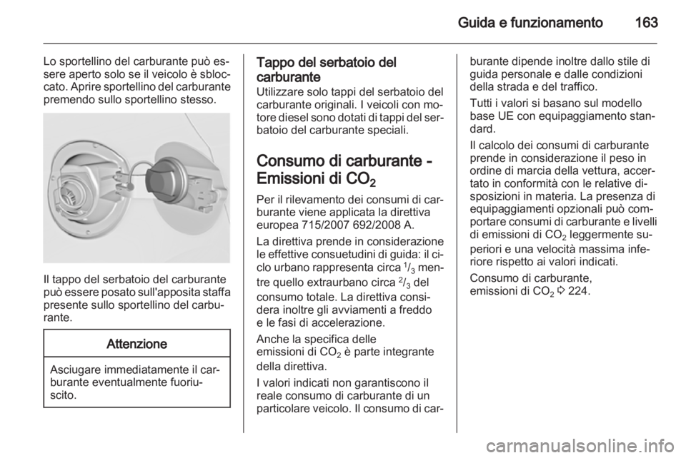 OPEL ASTRA J 2011  Manuale di uso e manutenzione (in Italian) 