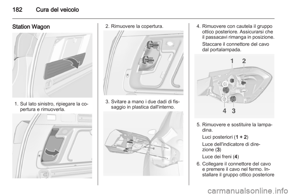 OPEL ASTRA J 2011  Manuale di uso e manutenzione (in Italian) 
