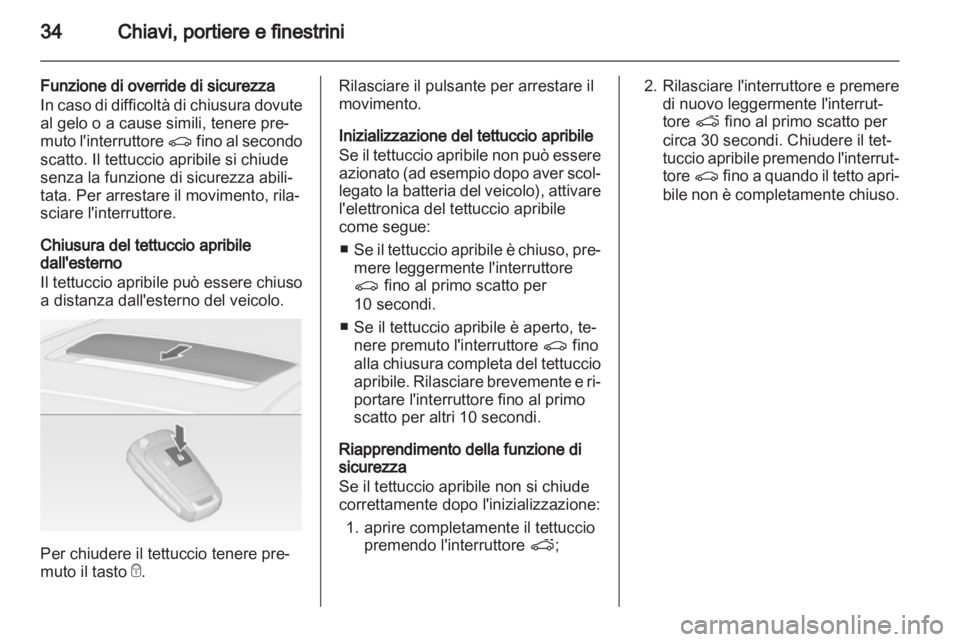 OPEL ASTRA J 2011  Manuale di uso e manutenzione (in Italian) 