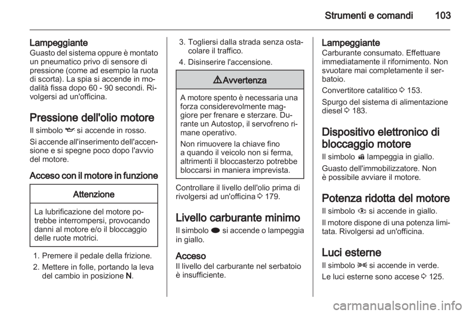OPEL ASTRA J 2011.5  Manuale di uso e manutenzione (in Italian) 
