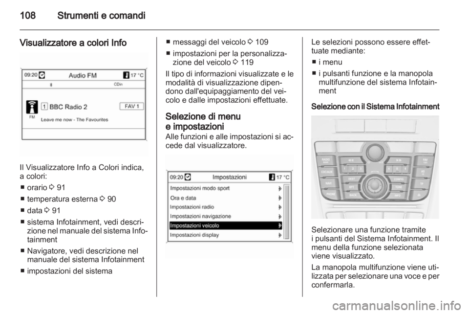 OPEL ASTRA J 2011.5  Manuale di uso e manutenzione (in Italian) 