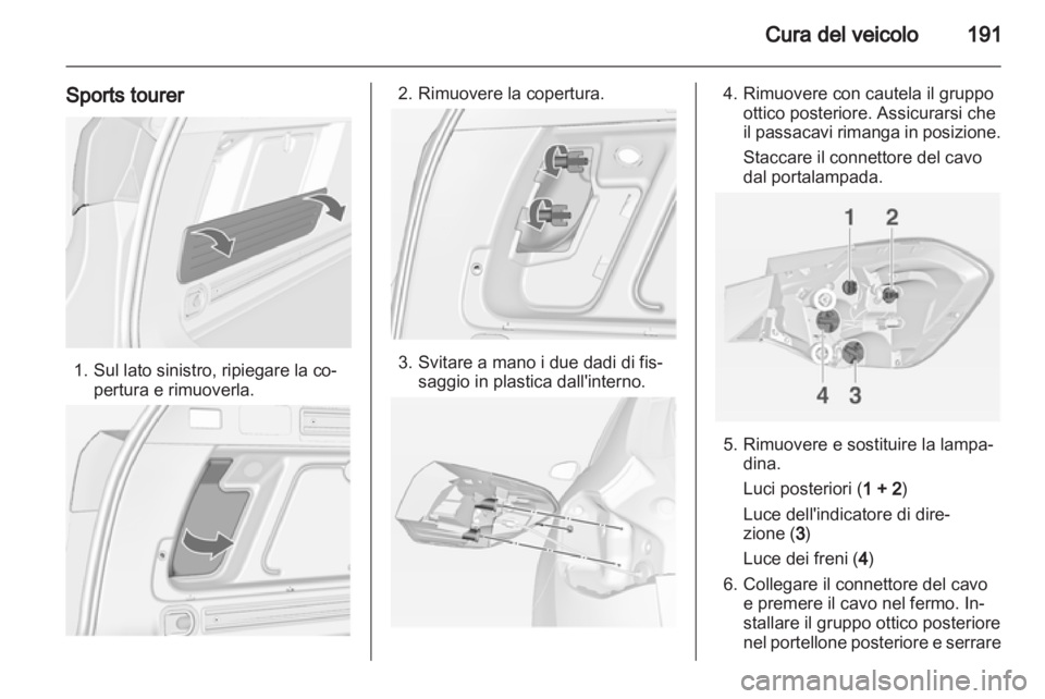 OPEL ASTRA J 2011.5  Manuale di uso e manutenzione (in Italian) 