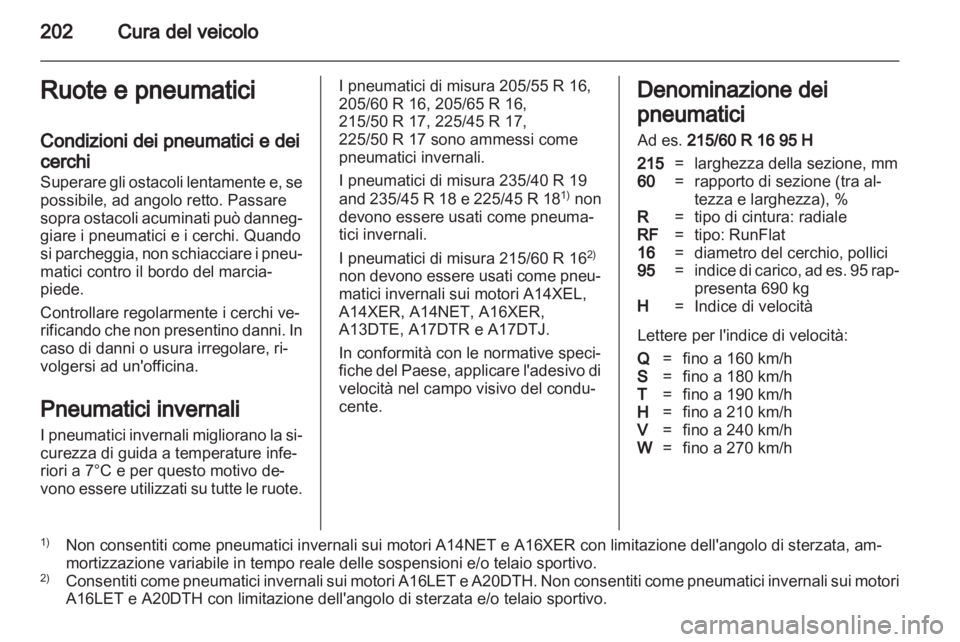 OPEL ASTRA J 2011.5  Manuale di uso e manutenzione (in Italian) 