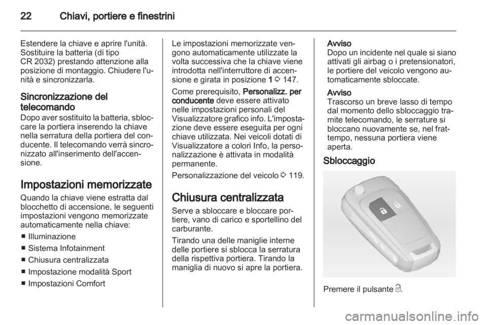 OPEL ASTRA J 2011.5  Manuale di uso e manutenzione (in Italian) 