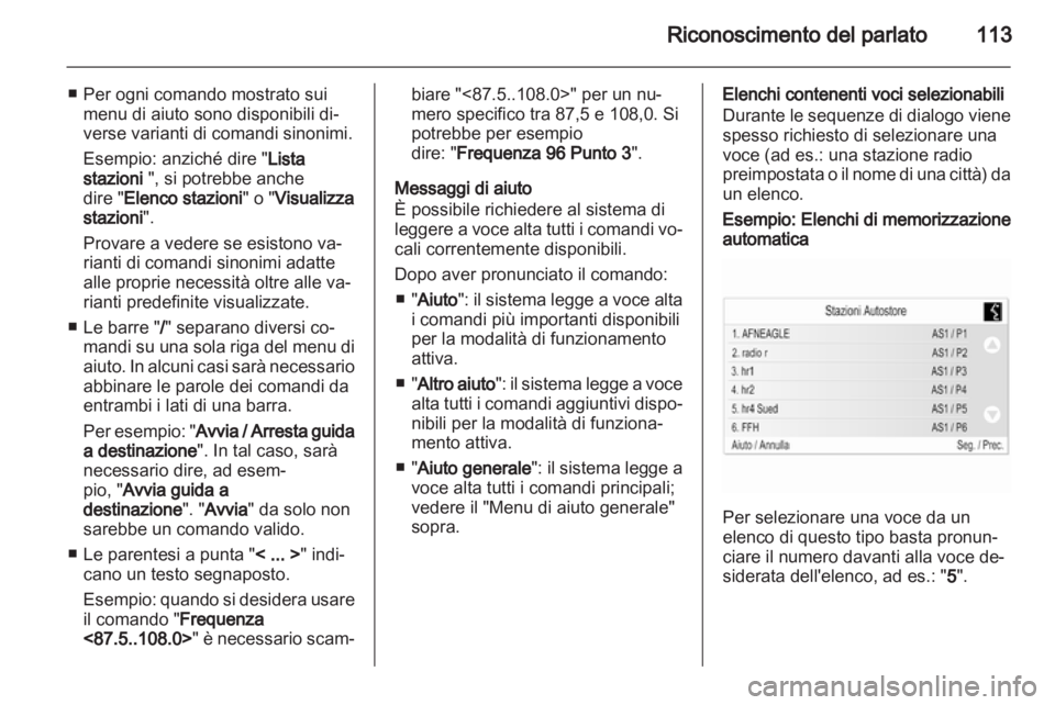 OPEL ASTRA J 2012  Manuale del sistema Infotainment (in Italian) 