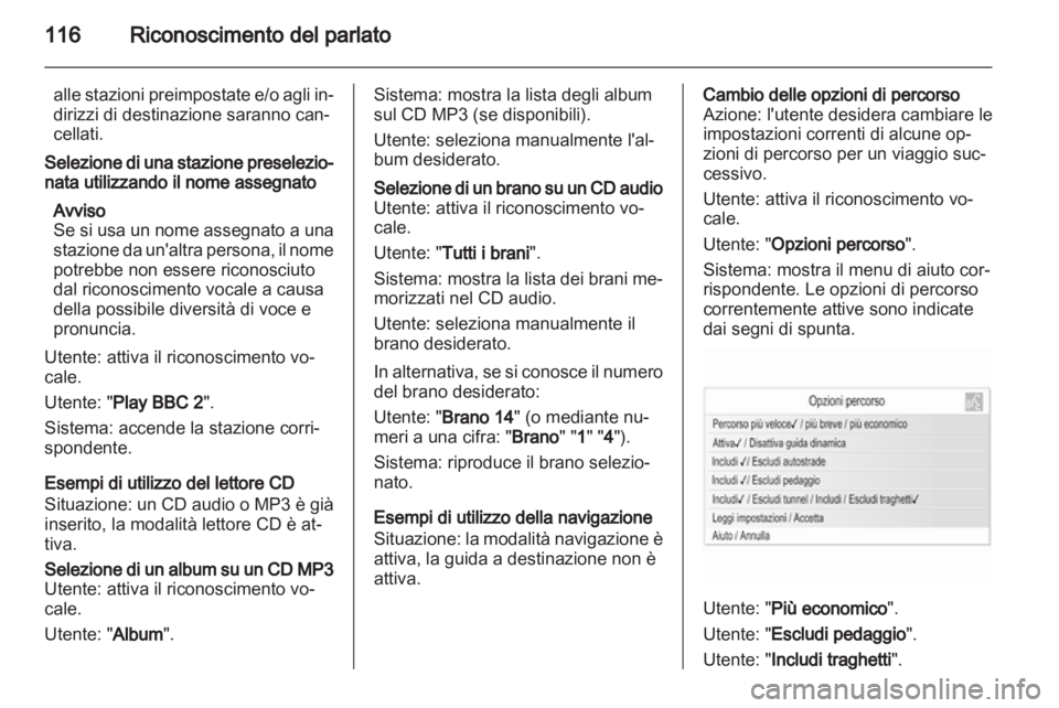 OPEL ASTRA J 2012  Manuale del sistema Infotainment (in Italian) 