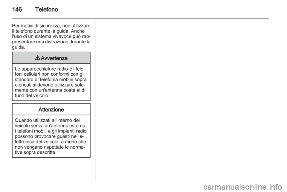 OPEL ASTRA J 2012  Manuale del sistema Infotainment (in Italian) 