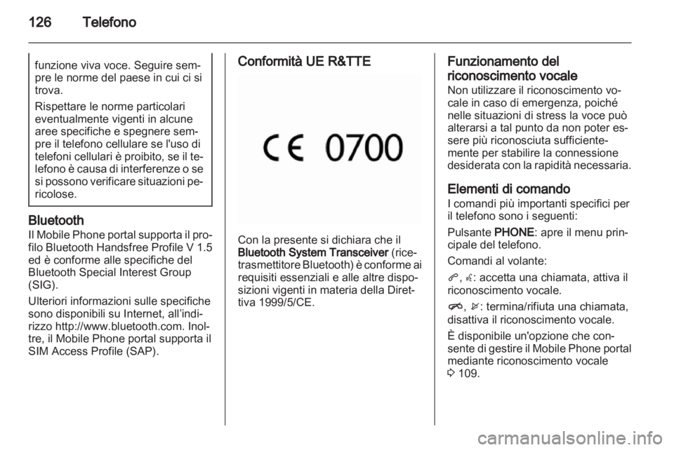 OPEL ASTRA J 2013  Manuale del sistema Infotainment (in Italian) 