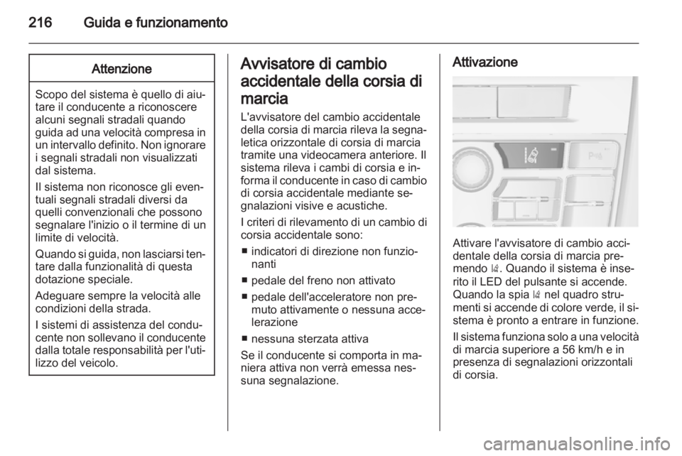 OPEL ASTRA J 2013 Manuale di uso e manutenzione (in Italian) OPEL ASTRA J 2013 Manuale di uso e manutenzione (in Italian)
