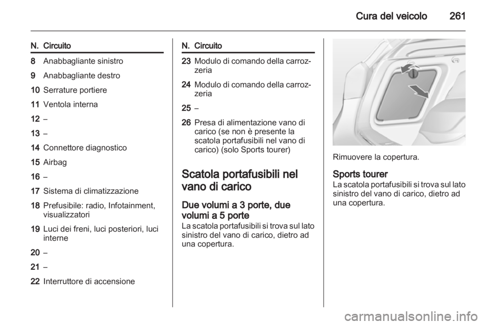 OPEL ASTRA J 2013 Manuale di uso e manutenzione (in Italian) OPEL ASTRA J 2013 Manuale di uso e manutenzione (in Italian)