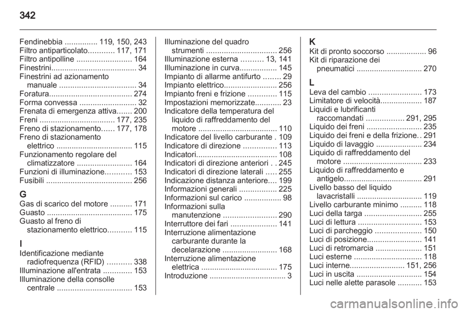 OPEL ASTRA J 2013  Manuale di uso e manutenzione (in Italian) 