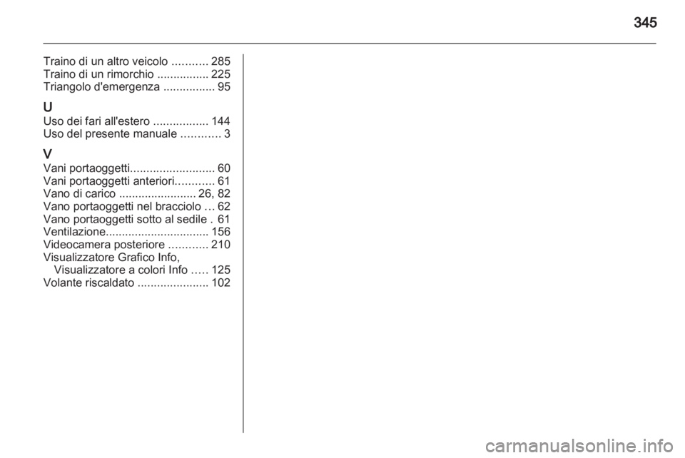 OPEL ASTRA J 2013  Manuale di uso e manutenzione (in Italian) 