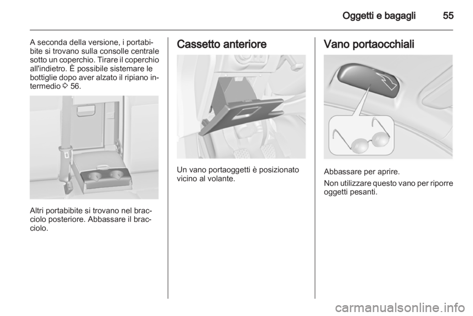 OPEL ASTRA J GTC 2012  Manuale di uso e manutenzione (in Italian) 