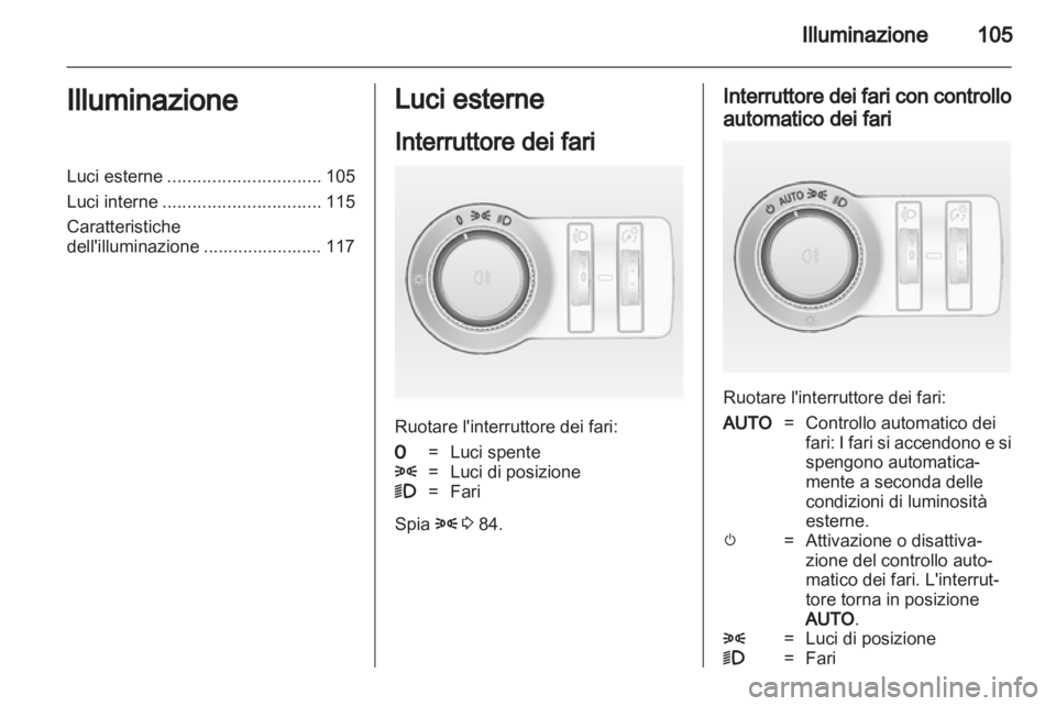 OPEL ASTRA J GTC 2012.5  Manuale di uso e manutenzione (in Italian) 