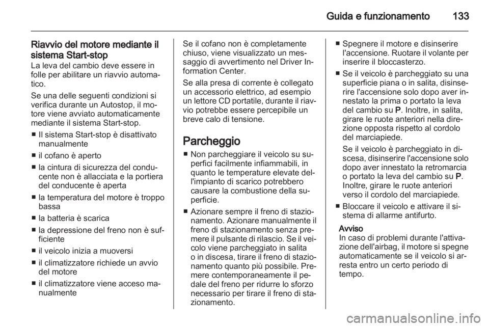 OPEL ASTRA J GTC 2012.5  Manuale di uso e manutenzione (in Italian) 