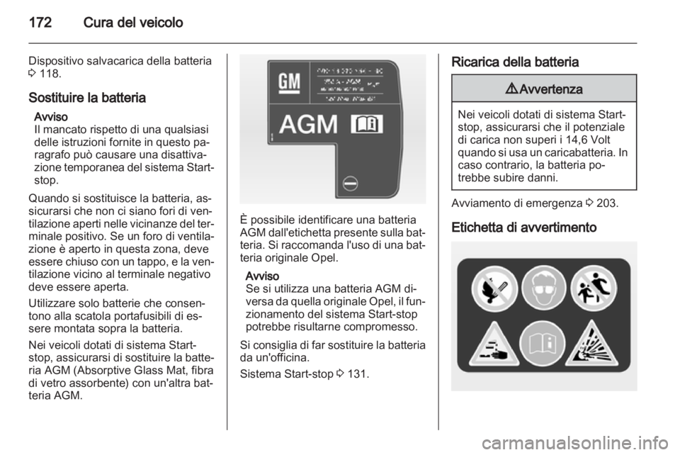 OPEL ASTRA J GTC 2012.5  Manuale di uso e manutenzione (in Italian) 